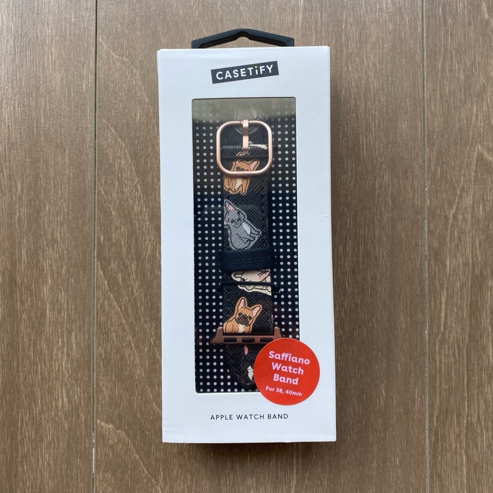 Casetify Frenchie French Bulldog Apple Watch Band